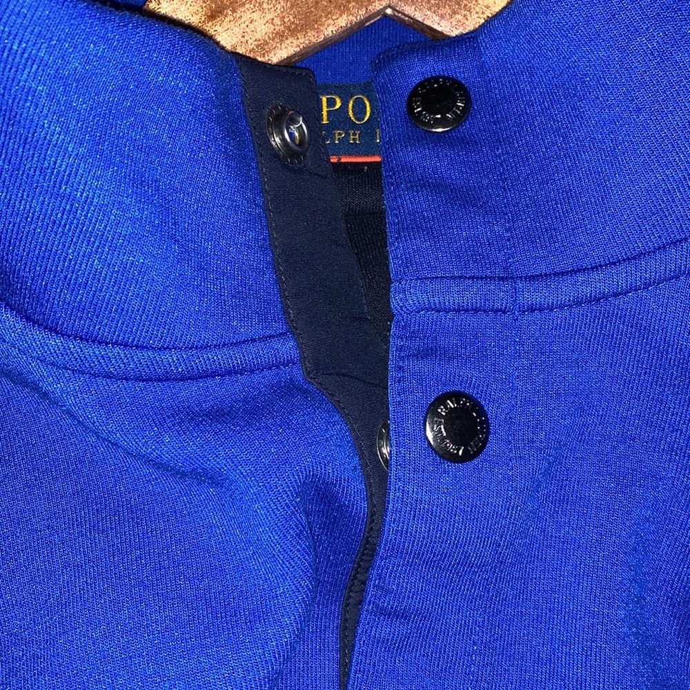 Men’s XL Polo Ralph Lauren multi 1/4 button sweat - Picture 6 of 6